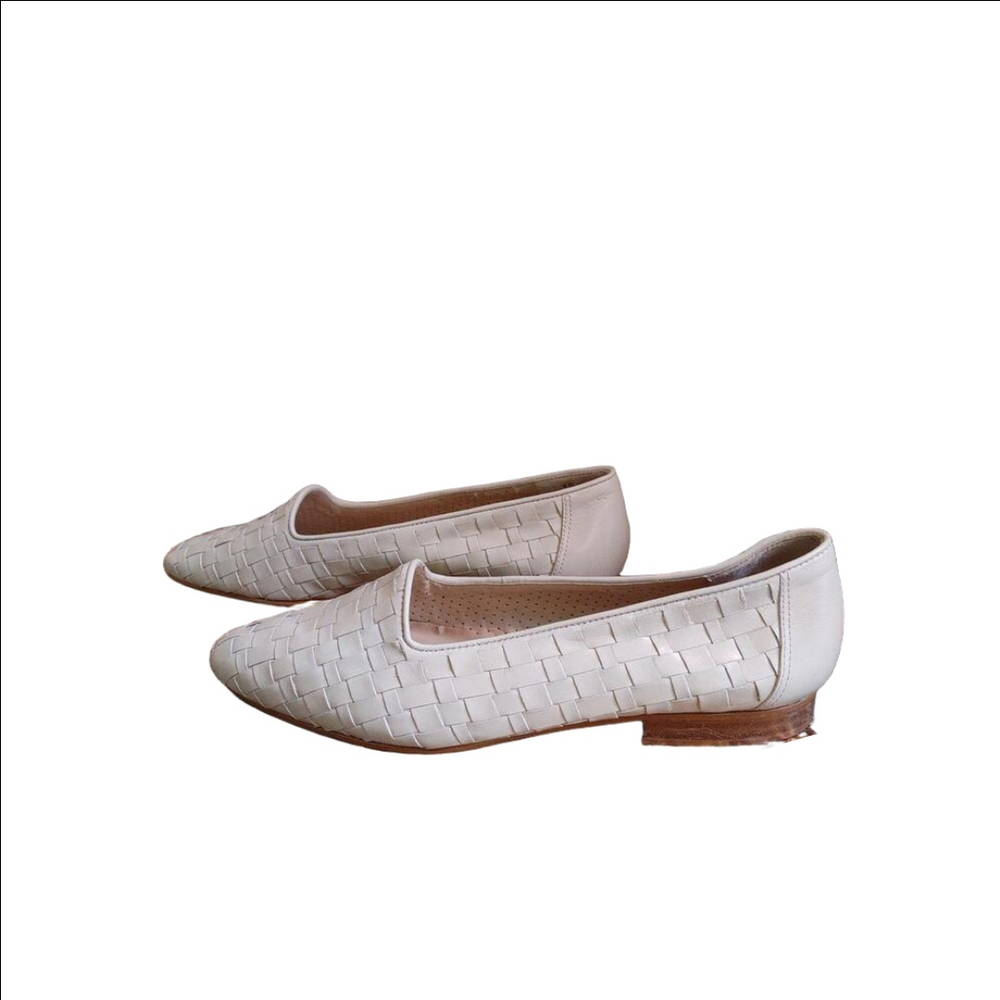 Enzo Angiolini Genius Leather Flats Size 7.5N